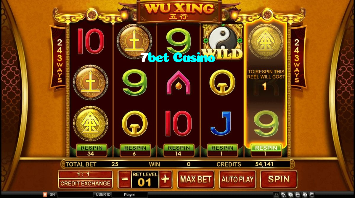 available types of 7bet Casino bet including pre-match live express and system bets